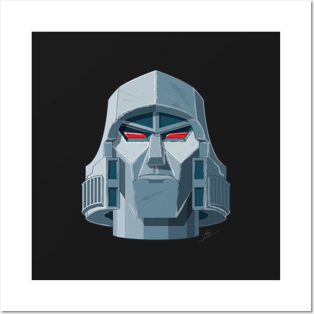 Megatron Wall Art by Staermose